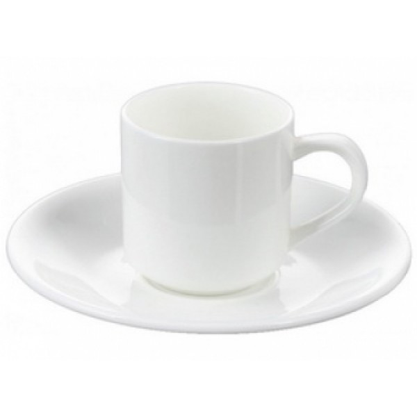 WL-993007, Чашка кофейная с блюдцем Wilmax 90 мл - фото 1 - id-p5562680