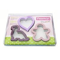 Набор форм для вырезания печенья Fissman 3 пр 8570 F
