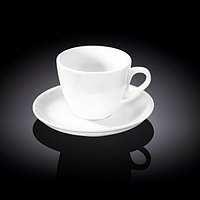 Чашка чайная с блюдцем Wilmax 300 мл,WL-993176