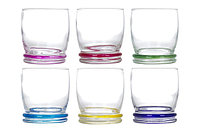 Набор стаканов низких Luminarc Cortina rainbow 310 мл N0754/J3139