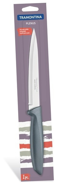 Нож разделочный Tramontina Plenus grey 152 мм инд.блистер 23424/166 - фото 1 - id-p8549586