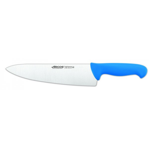Нож поварской Arcos 2900 25 см синий 290823 - фото 1 - id-p8640476