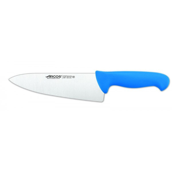 Нож поварской Arcos 2900 20 см синий 290723 - фото 1 - id-p5560029