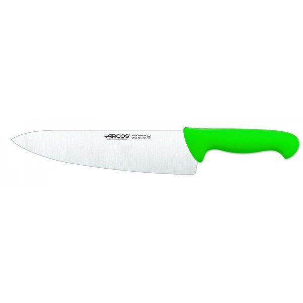 Нож поварской Arcos 2900 25 см зеленый 290821 - фото 1 - id-p5560034