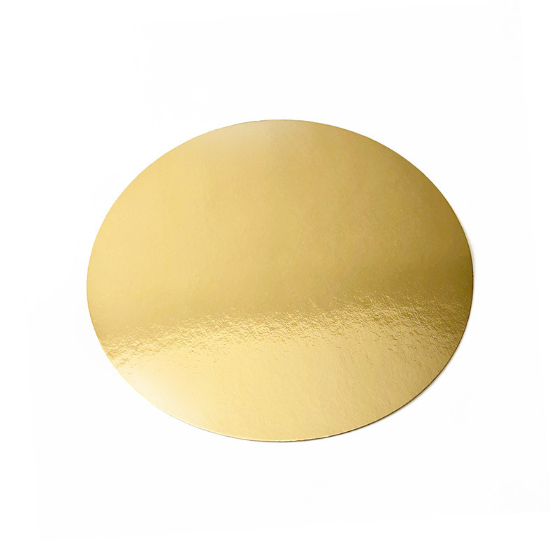 Подложка круглая для торта Empire 300 мм золото тонкая 0210 - фото 1 - id-p10115598