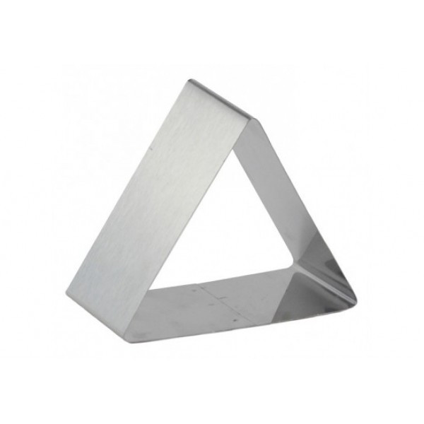 Форма треугольная для формирования гарнира и салата Steelay 100 мм, h=45мм з/п - фото 1 - id-p8640002