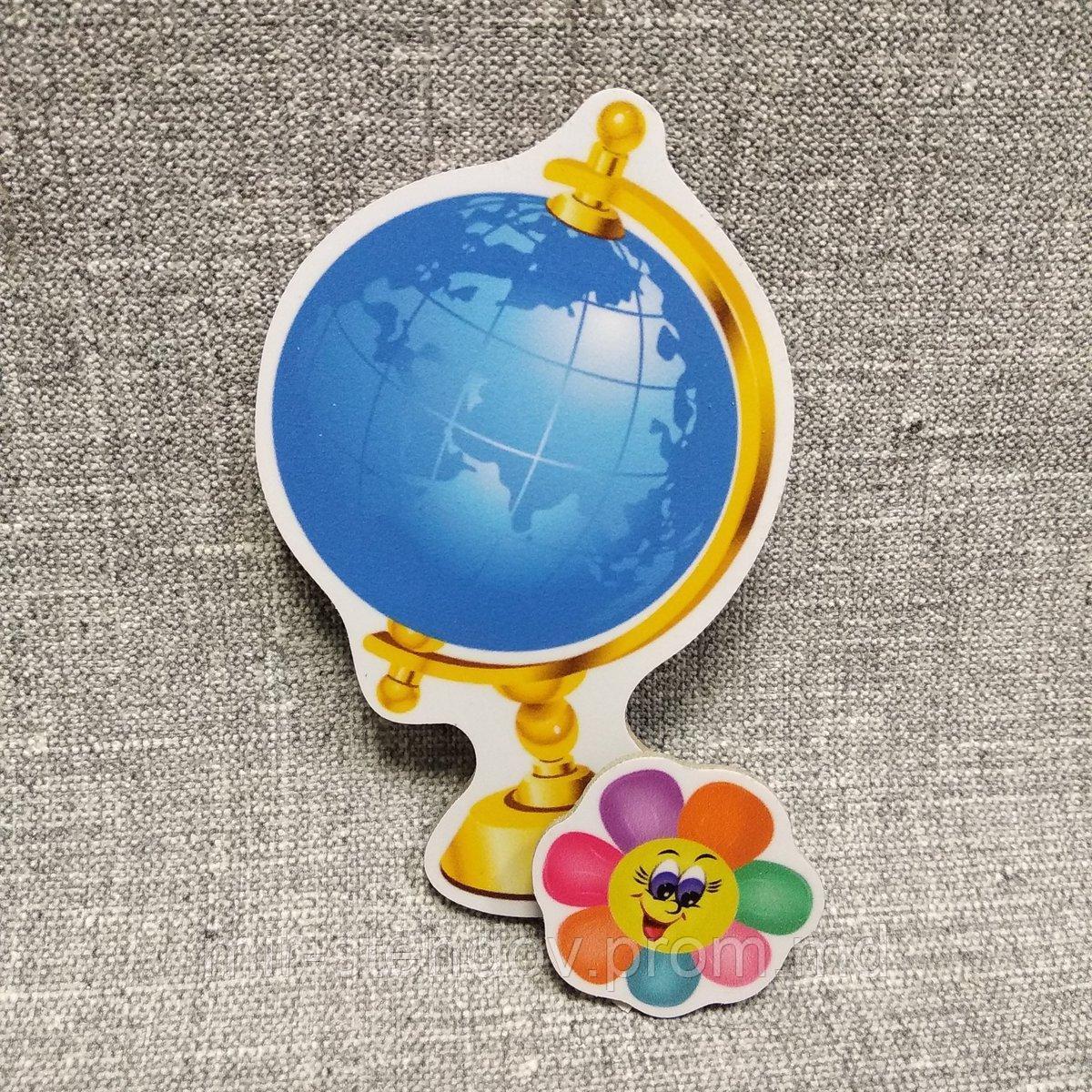 Магнитный стенд для крепления рисунка Глобус, фото 1