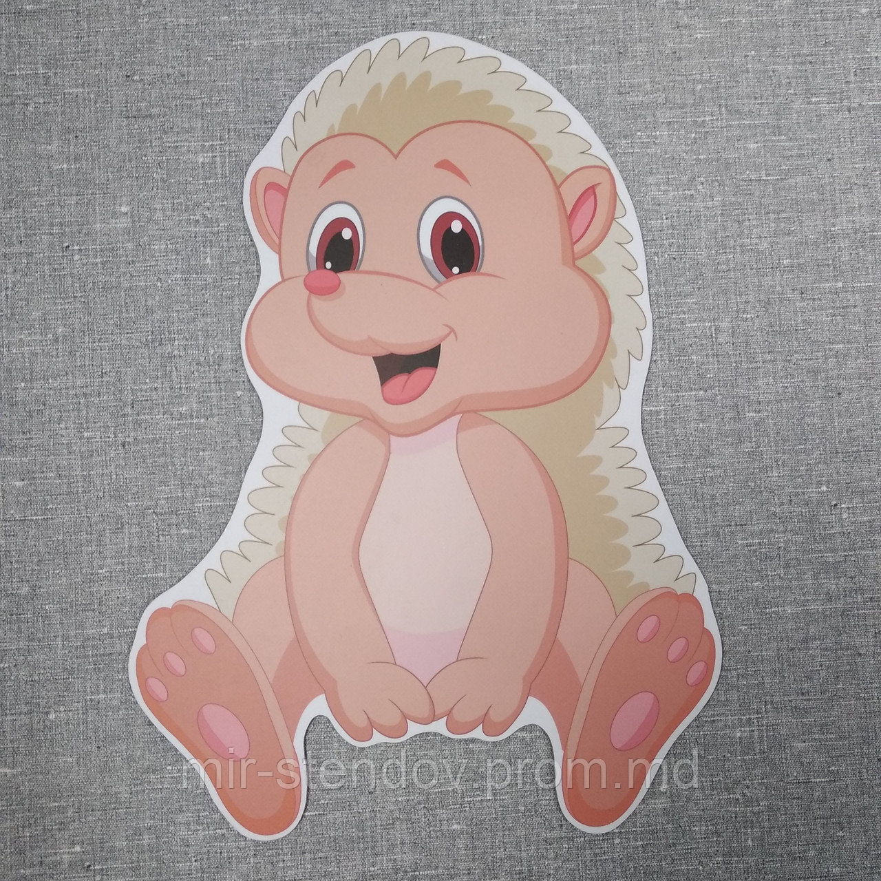 Ёжик сидит. Декорация настенная, фото 1