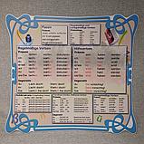 Стенд по грамматике немецкого языка Deutsche Grammatik 70х80 см, фото 5