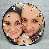 Часы Настенные круглые с вашей фотографией., фото 4