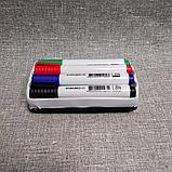 Губка для маркерной доски + 4 цветные маркера, фото 3