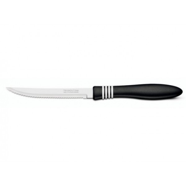 Нож для стейка Tramontina Cor&Cor 127 мм черн. руч. 23450/205 - фото 1 - id-p5557471