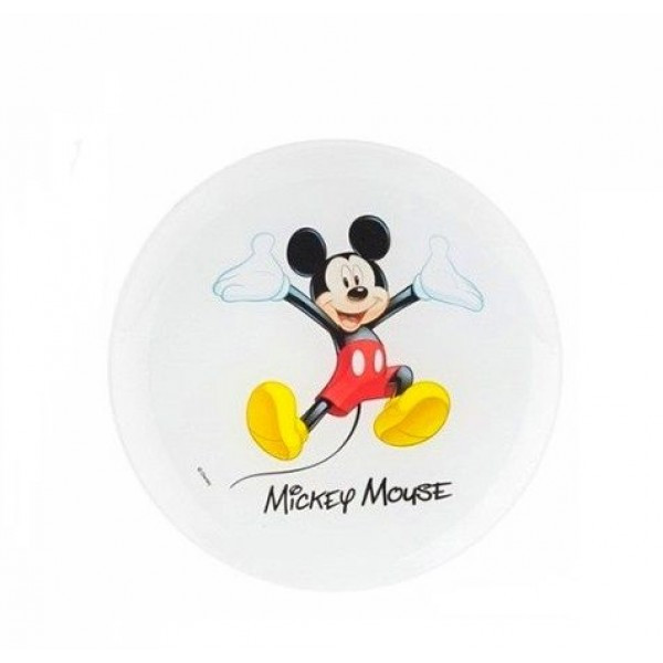 Тарелка десертная круглая Luminarc Disney Colors Mickey 20 см G9172 - фото 1 - id-p5554799