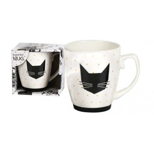 Кружка 420 мл Черная кошка в подар.уп. 2079-04 - фото 1 - id-p10115455