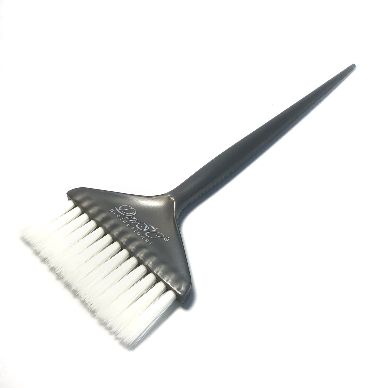 Кисть для окрашивания волос DenIS professional с белой щетиной - широкая(4118) - фото 1 - id-p10154505