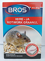 Брос Bros зерновая смесь от мышей и крыс 250 грамм качество