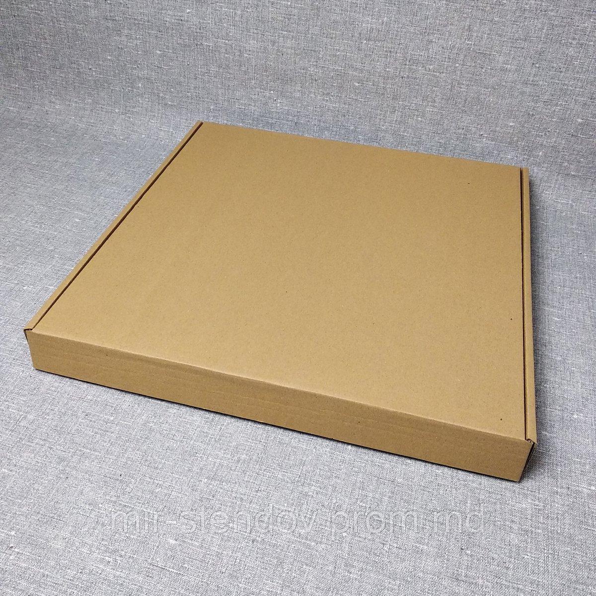 Картонная коробка "Книжка" 40х40х4 см - фото 1 - id-p10169264