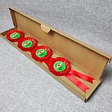 Картонная коробка "Книжка" 50х10х2 см, фото 3