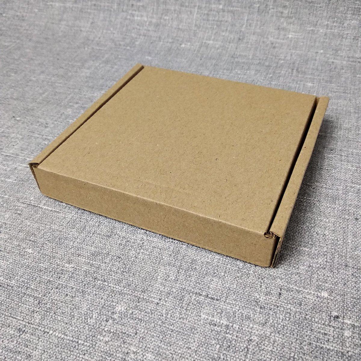 Картонная коробка "Книжка" 12х12х2 см - фото 1 - id-p10169267