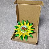 Картонная коробка "Книжка" 12х12х2 см, фото 2