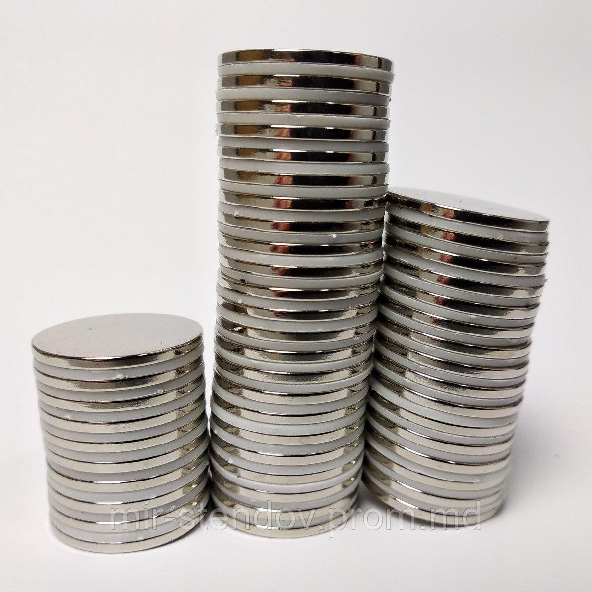 Магнит неодимовый шайба 20х2 мм, фото 1
