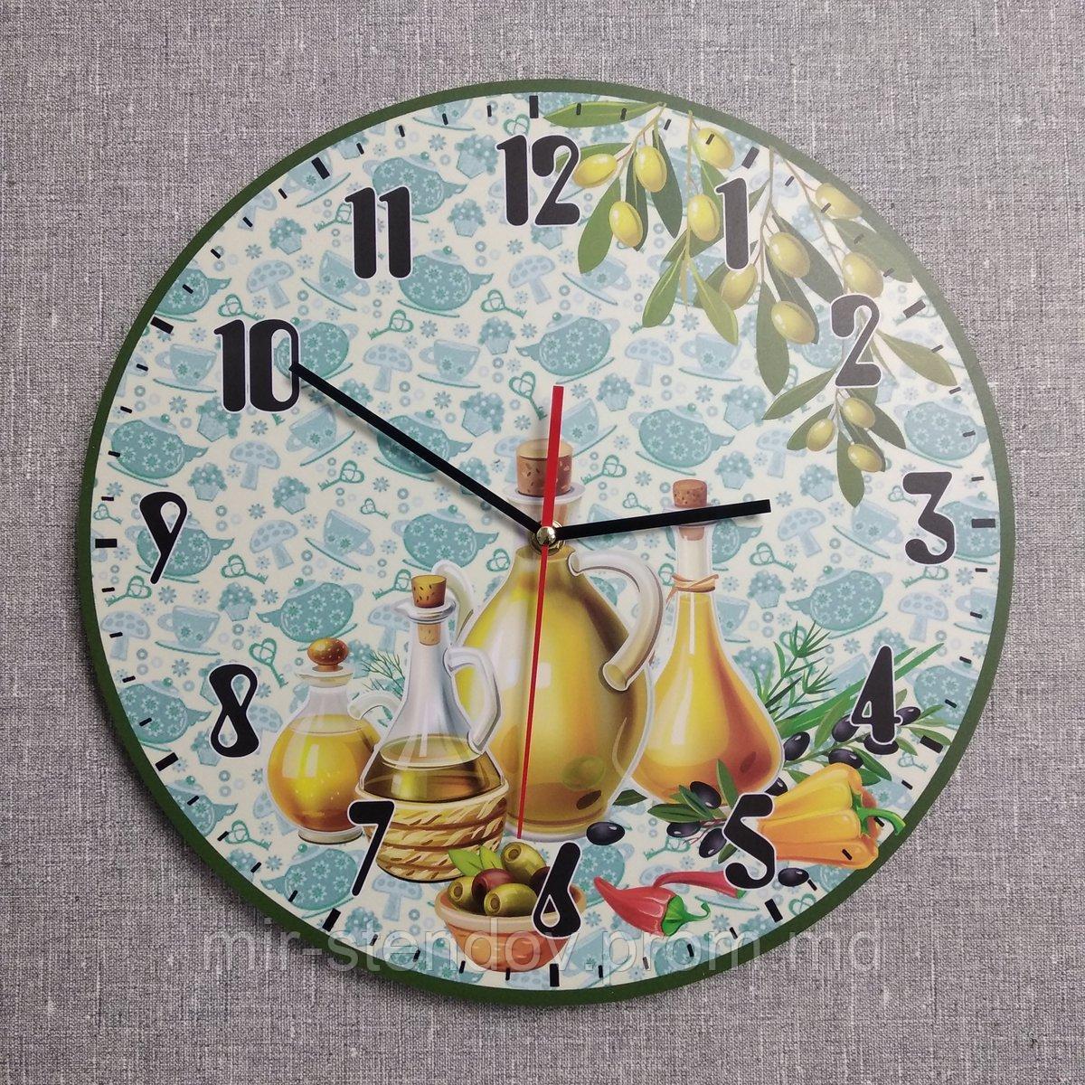 Часы настенные для кухни Оливки, фото 1