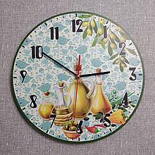 Часы настенные для кухни Оливки