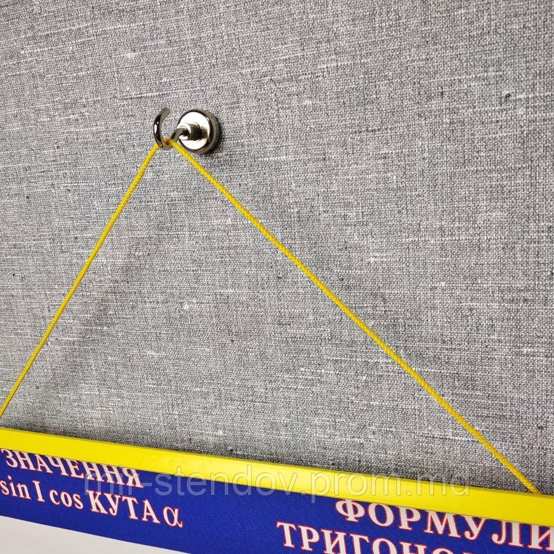 Магнитный крючок для школьной доски для крепления плакатов, фото 1