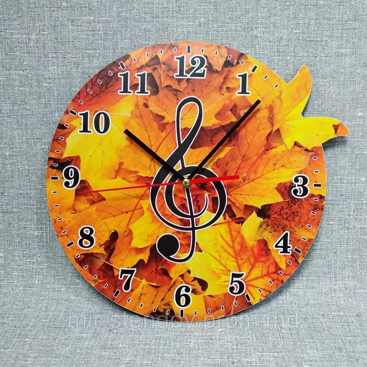 Настенные декоративные часы "Осенняя симфония" - фото 1 - id-p10107657