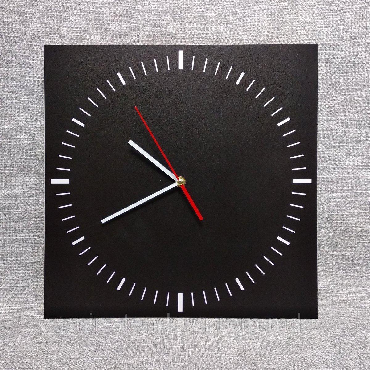 Часы настенные "Черный квадрат", фото 1