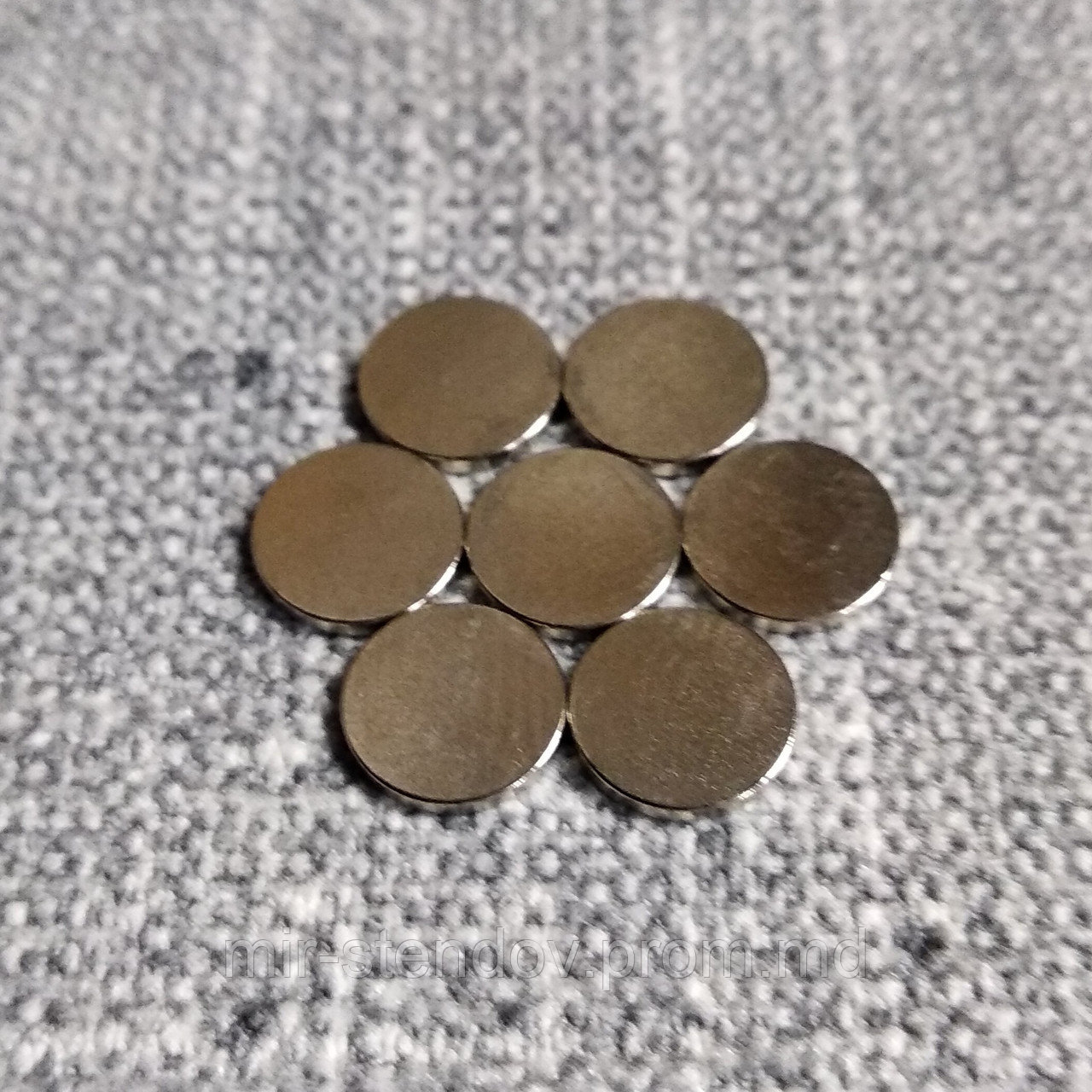 Магнит неодимовый шайба 12х1.5 мм, фото 1