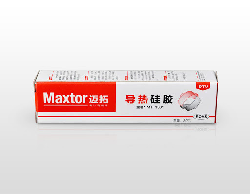 Теплопроводящий силиконовый герметик Maxtor MT-1301A 1.0Вт/мК 80грамм cиликагель - фото 1 - id-p10169380