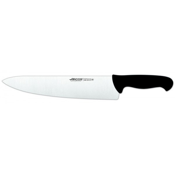 Нож поварской Arcos 2900 30 см черный 290925 - фото 1 - id-p10117053