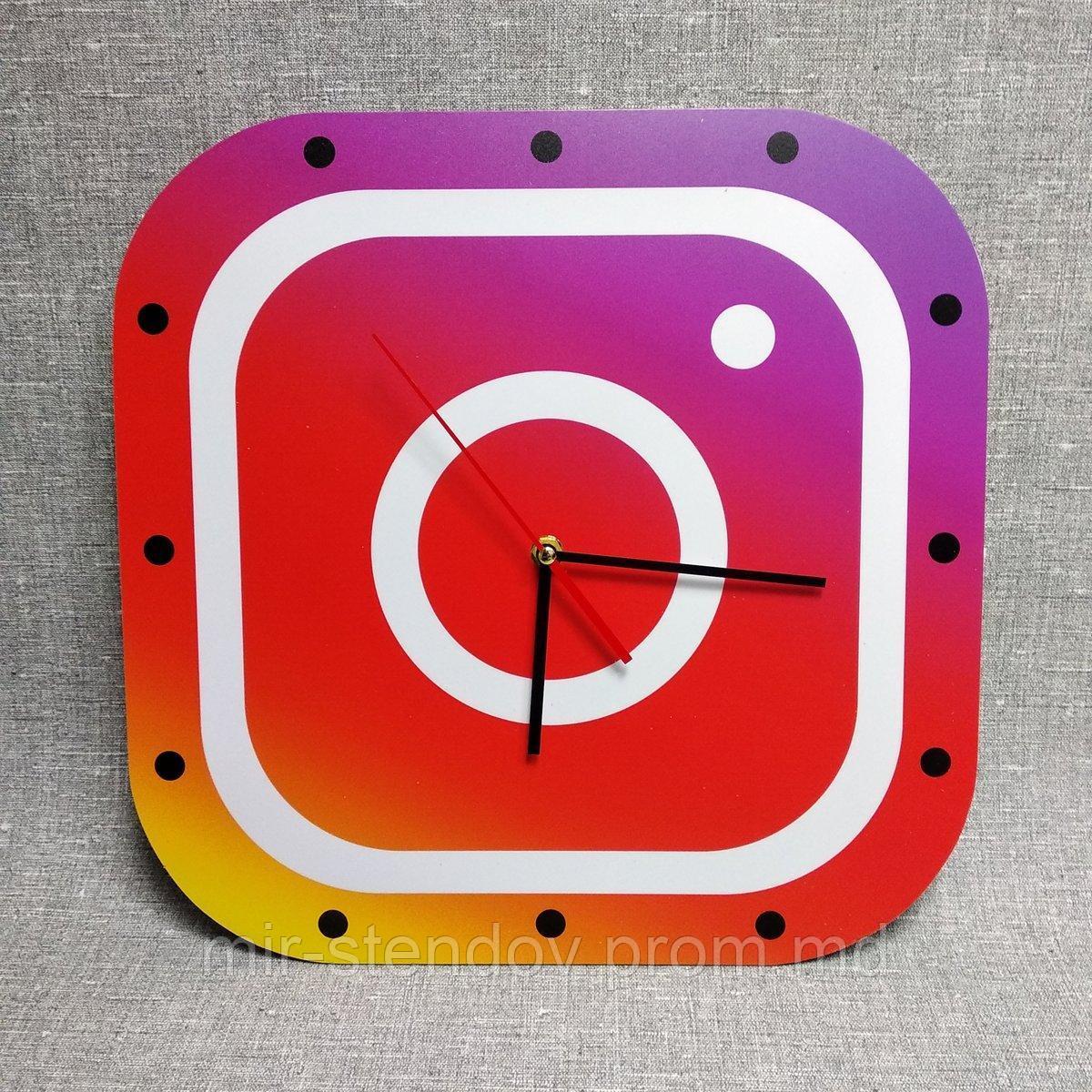 Часы настенные Instagram - фото 1 - id-p10107463