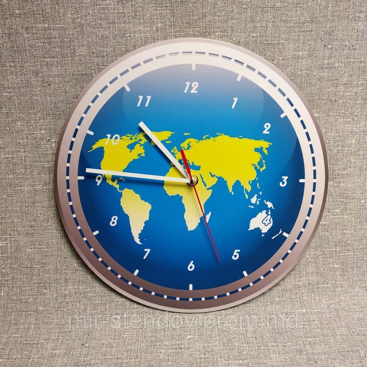 Настенные декоративные часы "Глобус", фото 1