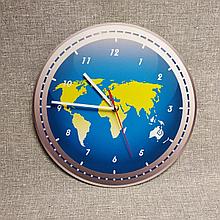 Настенные декоративные часы "Глобус"