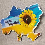 Часы Настенные карта Украины, фото 2