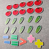 Магнитная математика Огурцы и Помидоры, фото 2