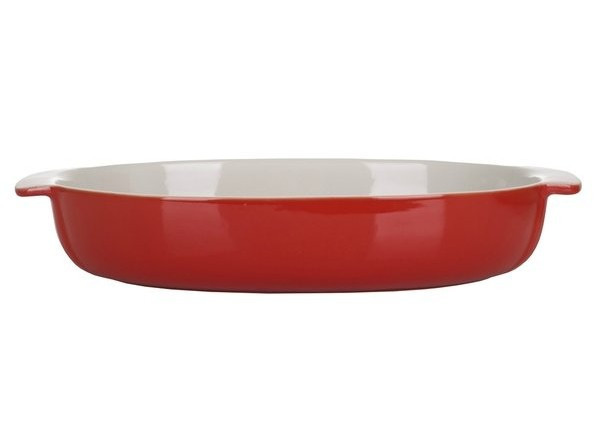 Форма овальная керамическая для запекания Pyrex Signature 35х23 см красная SG35OR8 - фото 1 - id-p5562636