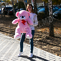 Медведь Томми 100 см розовый