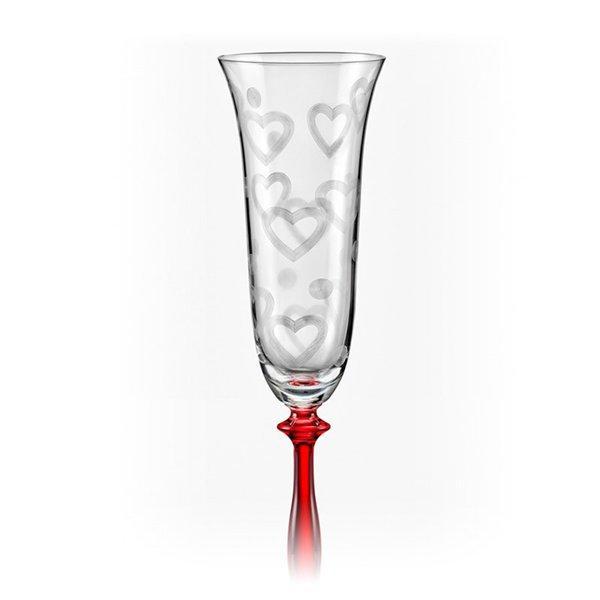 Набор бокалов для шампанского Bohemia Angela 190 мл 2 пр (Q8182) - фото 1 - id-p10171739