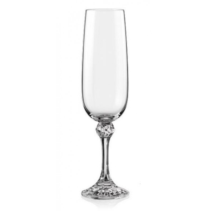 Набор бокалов для шампанского Bohemia Julia 180 мл 6 пр b40428 - фото 1 - id-p10172263