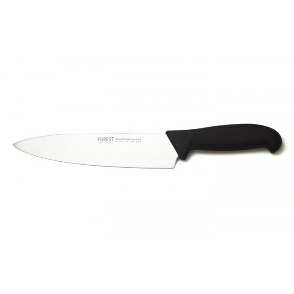 Нож кухонный FoREST 200 мм черная ручка 372405 - фото 1 - id-p10172462