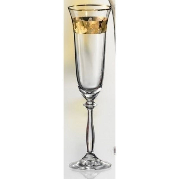 Набор бокалов для шампанского Bohemia Angela 190 мл 2 пр (Q8184) - фото 1 - id-p10172541