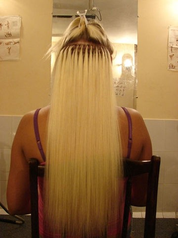 Наращивание натуральных словянских волос - фото 1 - id-p72008
