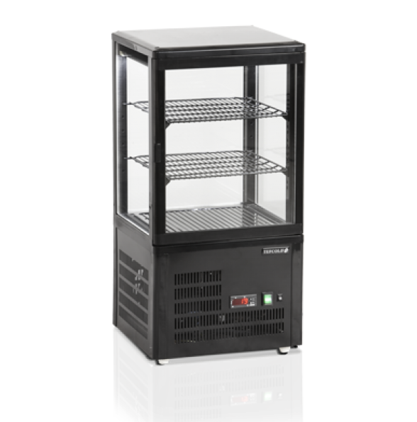 Настольная витрина UPD60 Black Tefcold (холодильная кондитерская) - фото 1 - id-p10178705