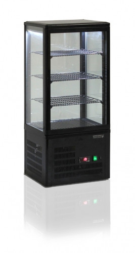 Настольная витрина UPD80 Black Tefcold (холодильная кондитерская) - фото 1 - id-p10178706