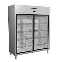 Холодильный шкаф R1400К INOX Carboma Полюс