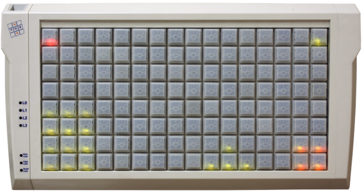 POS-клавиатура LPOS-129-RS485 POSUA (LED без считывателя магнитных карт) - фото 1 - id-p10179074