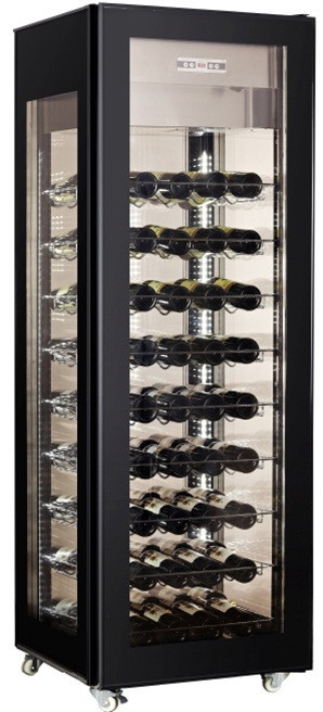 Винный шкаф RT400L-2 EWT INOX (холодильный) - фото 1 - id-p10179718